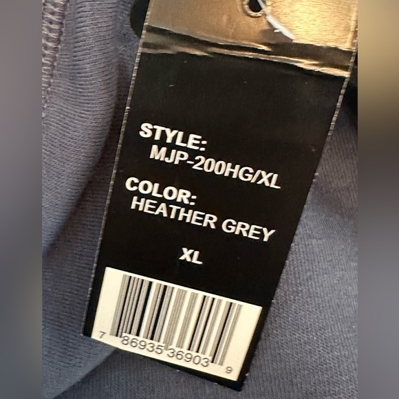 Blu Rock Jogger Sweatpants Sz XL - Heather Grey - Picture 7 of 9